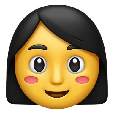 Black Scarpio S11 3D emoji sticker
