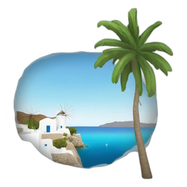 Mykonos  sticker