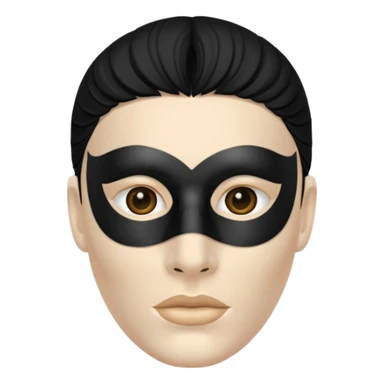 black mask roman sionis sticker