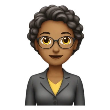 Physics girl teacher sticker