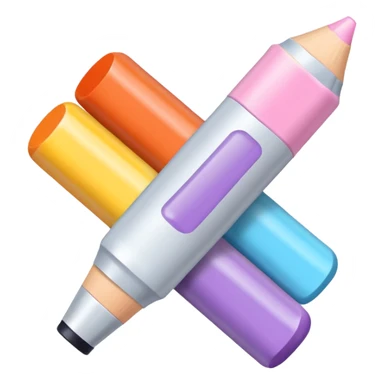 Pastel Copic markers  sticker