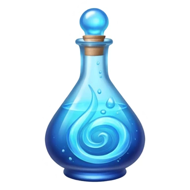 Blue mana potion sticker