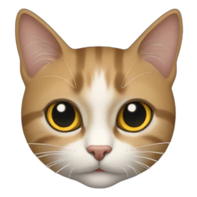 gato volador sticker