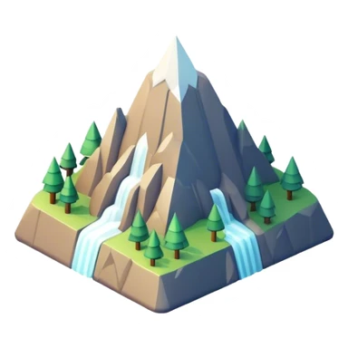 3d-isometric-peak sticker