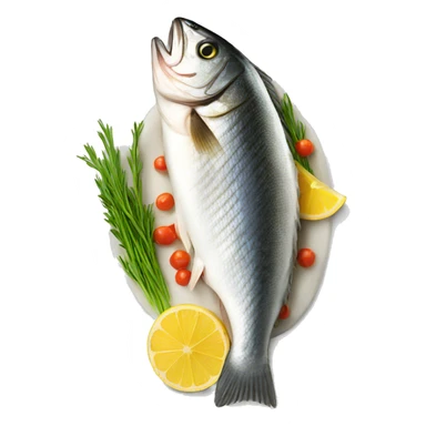 fillet Branzino sticker