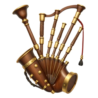 bagpipes sticker