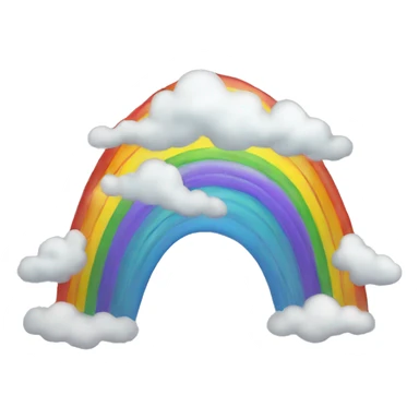 Rainbow - element for Doodle God sticker