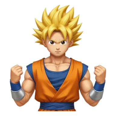 Goky super sayan sticker