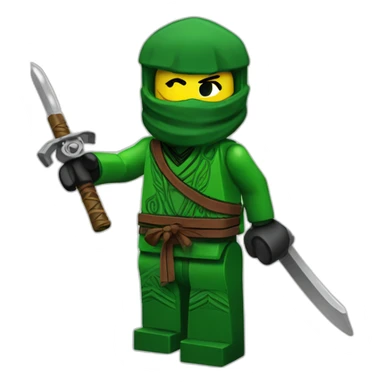 Ninjago Lloyd Ukrainian sticker