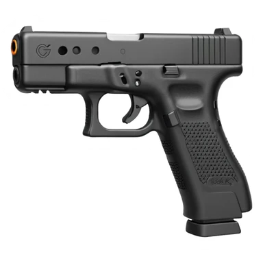 Glock 17 (extended magazine) sticker