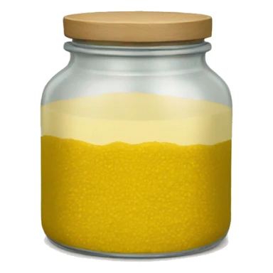 mustard jar sticker