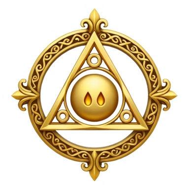 ancient magic symbol sticker