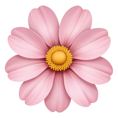 really pretty light pink flower sticker