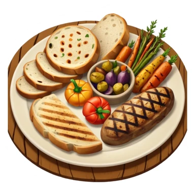 Country food sticker