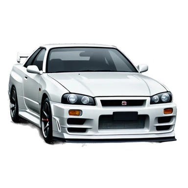 Nissan skyline r34 sticker