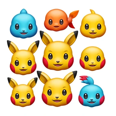 Pokémon emoji sticker