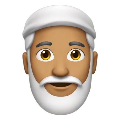 muslim man with a beard sticker