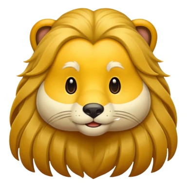 long haired animal sticker