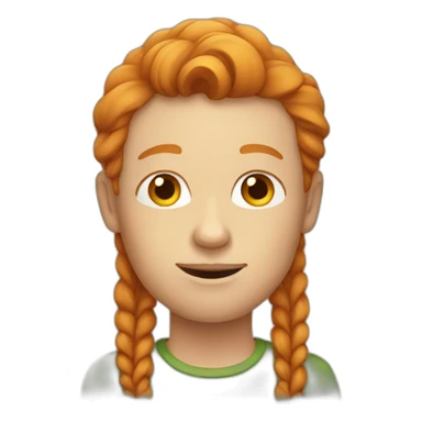 ginger person sticker