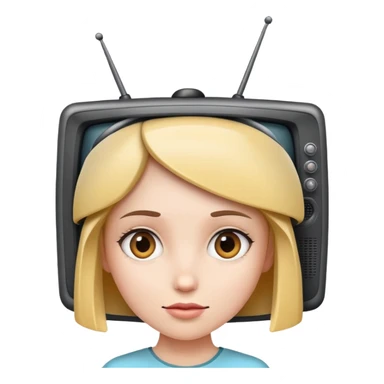 Tv girl  sticker