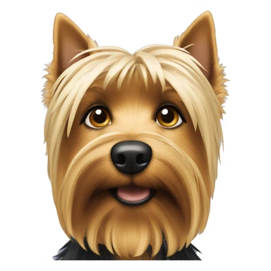 silky terrier sticker