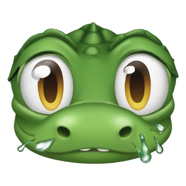 Crocodile tears  sticker