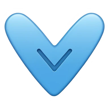 Checkmark blue sticker