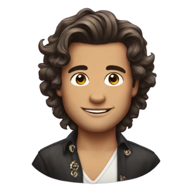 créate a emoji that looks a like Harry Styles  sticker