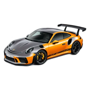 Porsche 992 gt3 rs sticker