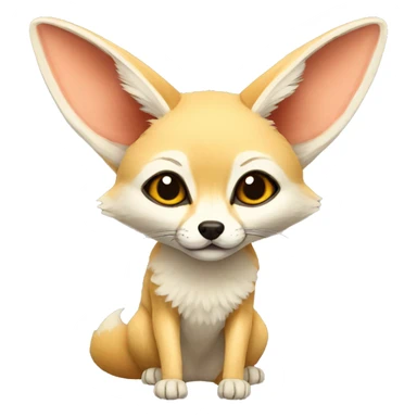 Fennec fox sticker