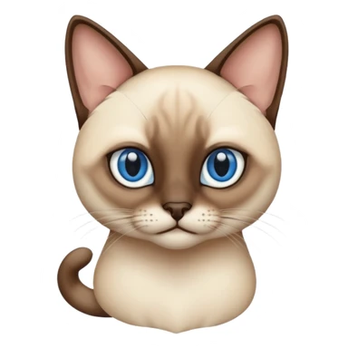 Gato siamés sticker