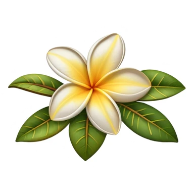 Sick plumeria sticker