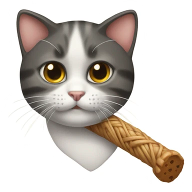 Cane e gatto che si inseguono sticker