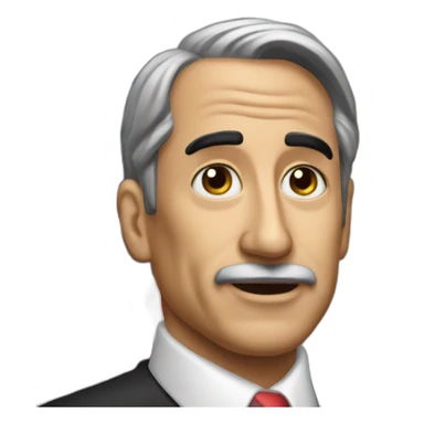 president alberto nunez feijoo sticker