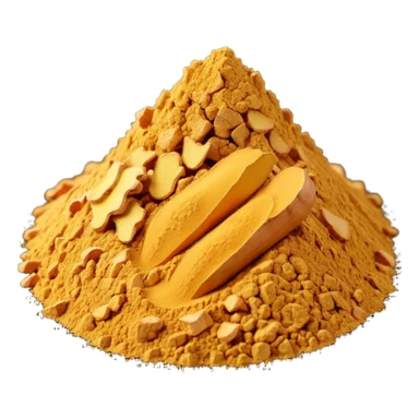 jengibre en polvo sticker