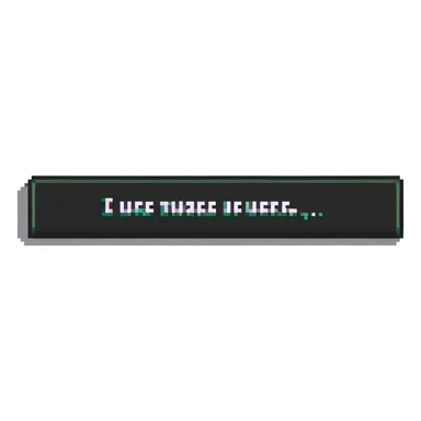 Pixelated CENSORED text bar, black rectangle with white text sticker