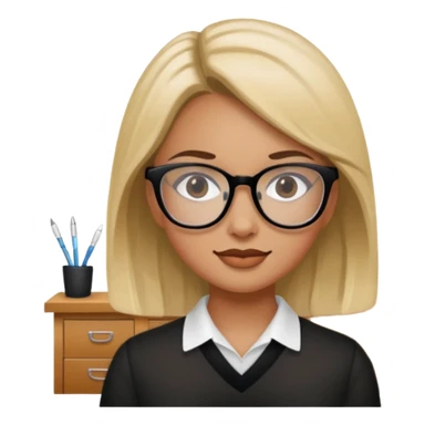 girl expert in interior design sticker