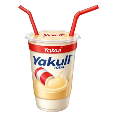 straw pack Korea Yakult sticker
