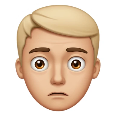 Confused mixed with disgusted side eye sticker