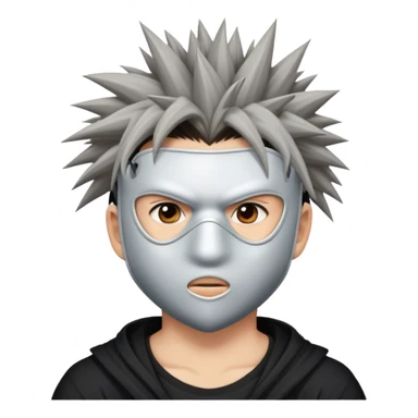 "- Nam
- 15 tuổi
- Da trắng
- Đầu đinh
- Đeo khẩu trang, mặt khó chịu
" sticker