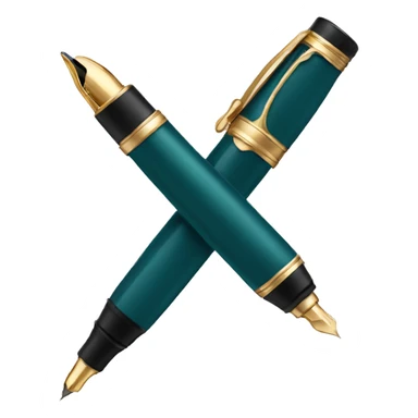 a fountain pen sticker