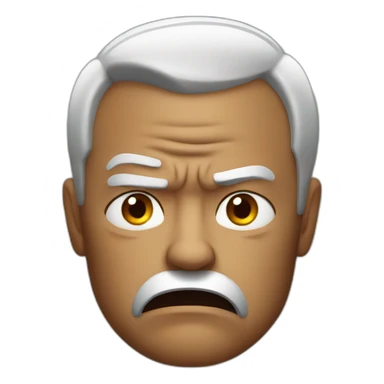 Angry father sticker