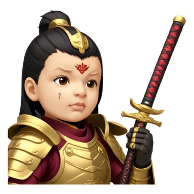 Samurai Leader sticker