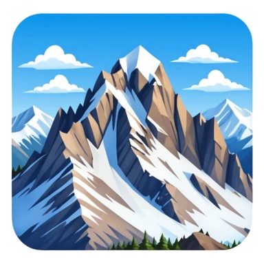 Rockies mountain sticker