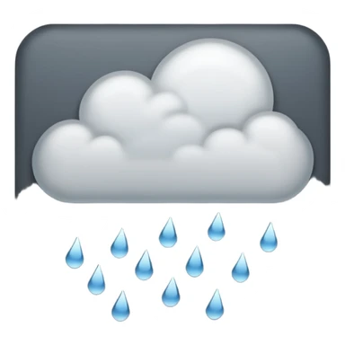 cloud rain sticker