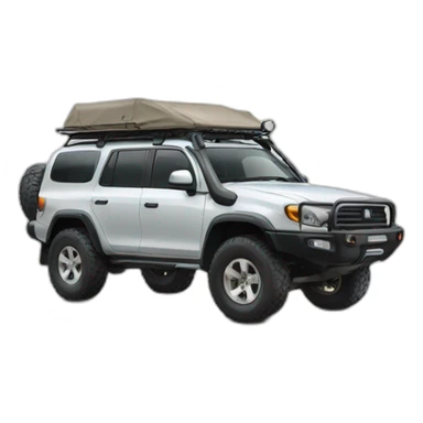 overland 4wd sticker