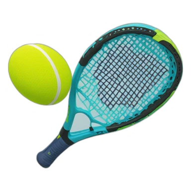 Padel racket sticker