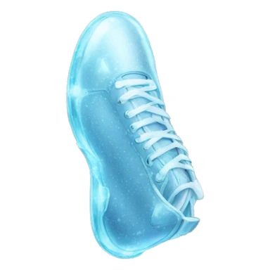 ice effect shoe, make it look like iron mans shoe with ice effect    sticker