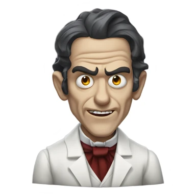 The character Mr. Hyde from the book The Strange Case of Dr. Jekyll and Mr Hyde sticker