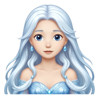 Ice princess sticker